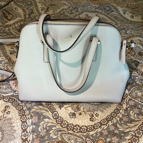 kate spade Handbags - Kate spade Cedar Street Maise Leather Shoulder Bag - Grey